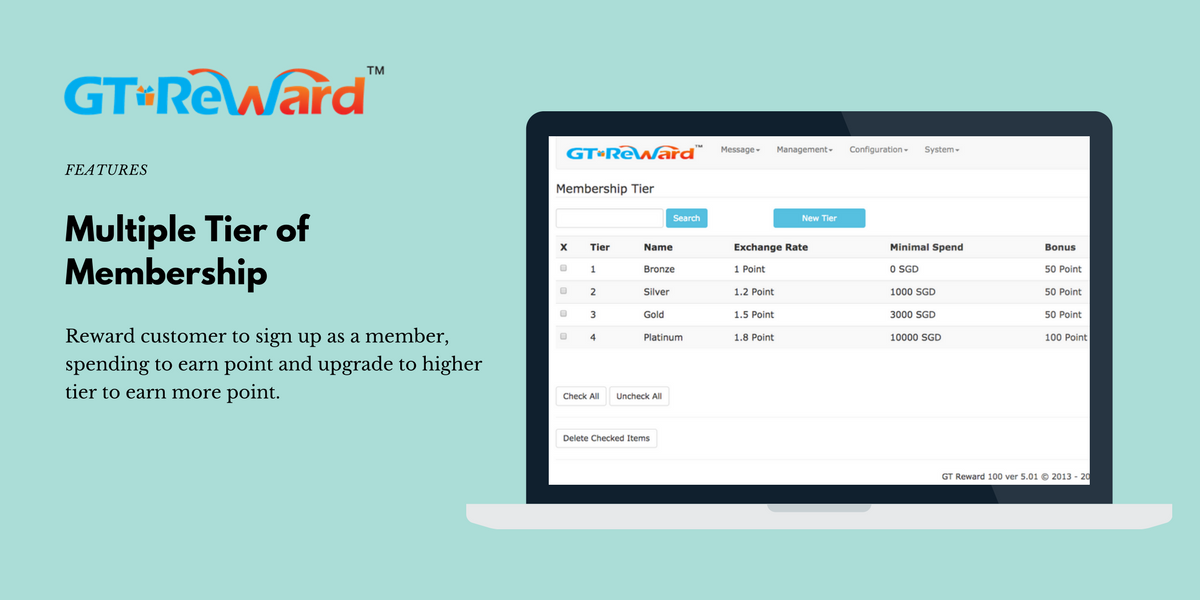 Multiple Tier Membership Multiple Tier Membership