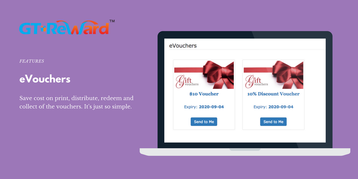 GT Reward - eVouchers GT Reward - eVouchers