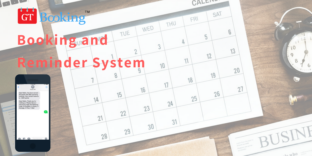 GT Booking and Reminder GT Booking and Reminder