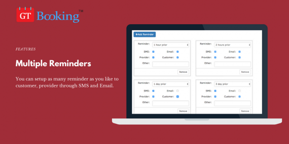 GT Booking and Reminder GT Booking and Reminder