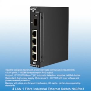 Rugged Industrial Ethernet Switch N40